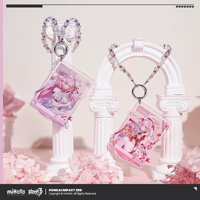 Anime Merchandise Licensing - miHoYo公式ライセンス商品「Honkai Impact 3」アニメ「Love Squared」シリーズ エリシアキャラクターグッズ アクリルキーホルダー装飾品