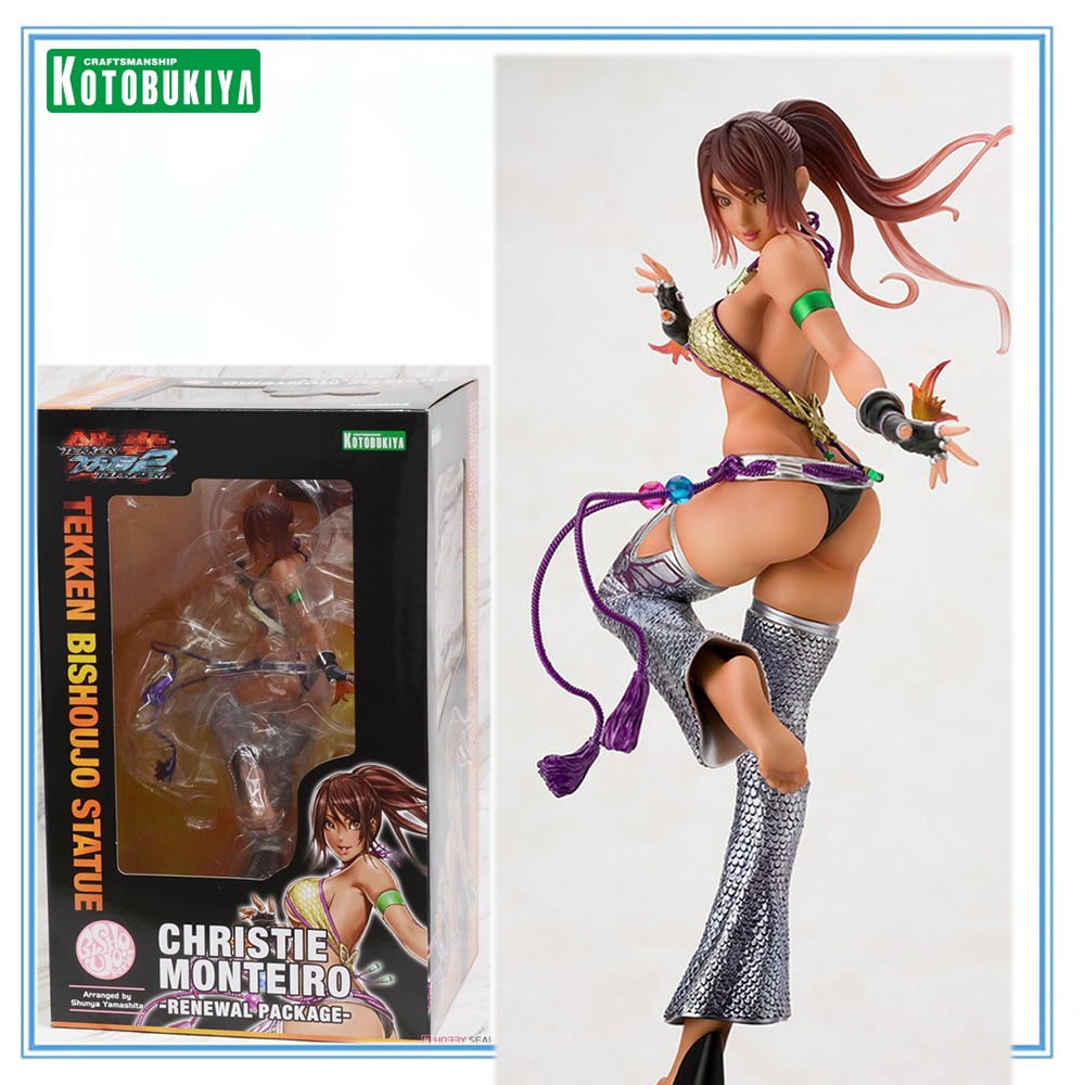 Kotobukiya Bishoujo - 100% オリジナル在庫ありコトブキヤ美少女像鉄拳タグトーナメント 2 クリスティ・モンテイロモデル装飾コレクションシリーズ