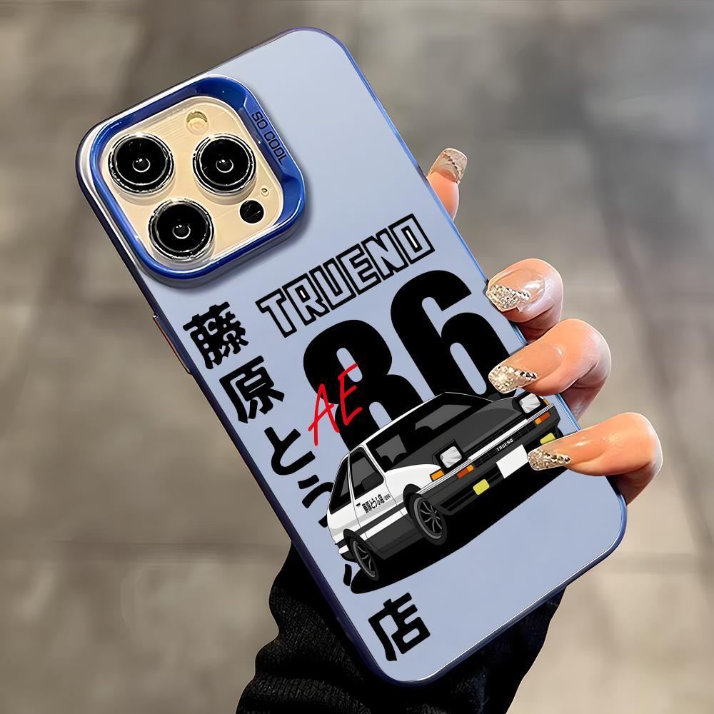 Phone Case Anime - アニメ「頭脳戦」AE86 iPhoneケース iPhone 17 16 15