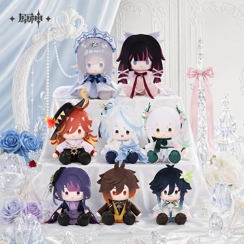 Anime Merchandise Licensing - 公式「原神」ライセンスアニメ「神々の宴」シリーズのキャラクターグッズ：座像、オーナメント、ギフト