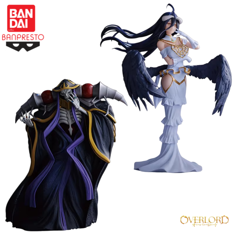 Overlord Anime Merchandise - 正規品、在庫あり。100％本物のバンダイ・バンプレスト製「オーバーロード」の「アインズ・オオール・ガウン」のアニメグッズ、アクションフィギュア、フィギュア、模型、装飾品。
