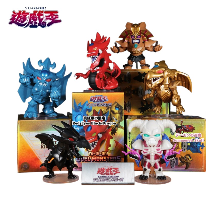 Unique Anime Merchandise - 遊戯王！ アニメゲームグッズ デュエルモンスターズ フィギュア ブラインドボックス クリエイティブでユニークなモデルカー装飾