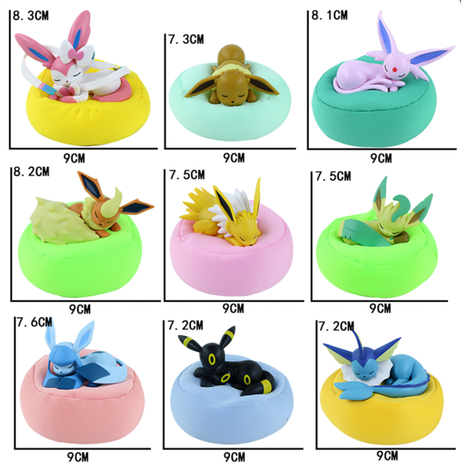1～9個入り アニメ ポケモン イーブイ フィギュア ブライ - Pokemon Anime Merchandise のレビューと価格