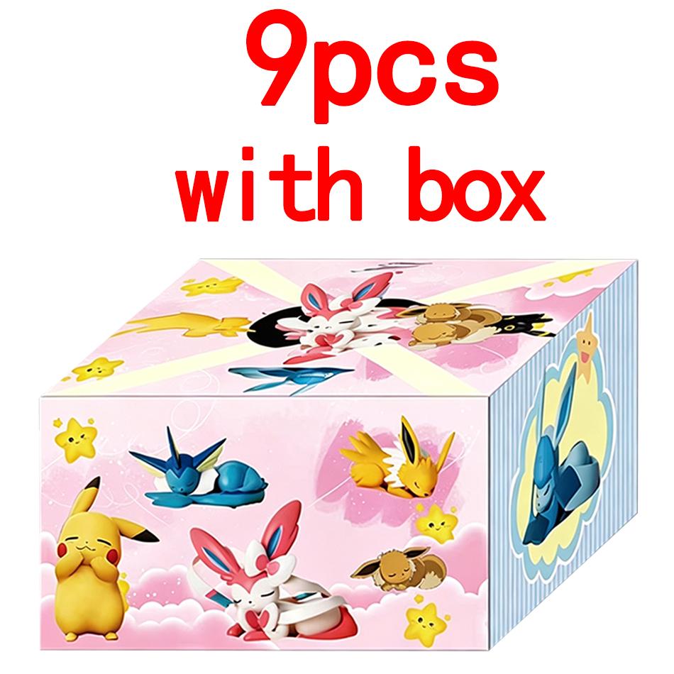 アニメポケモンイーブイブラインドボックスモデルフィギュア1- - Pokemon Anime Merchandise のレビューと価格