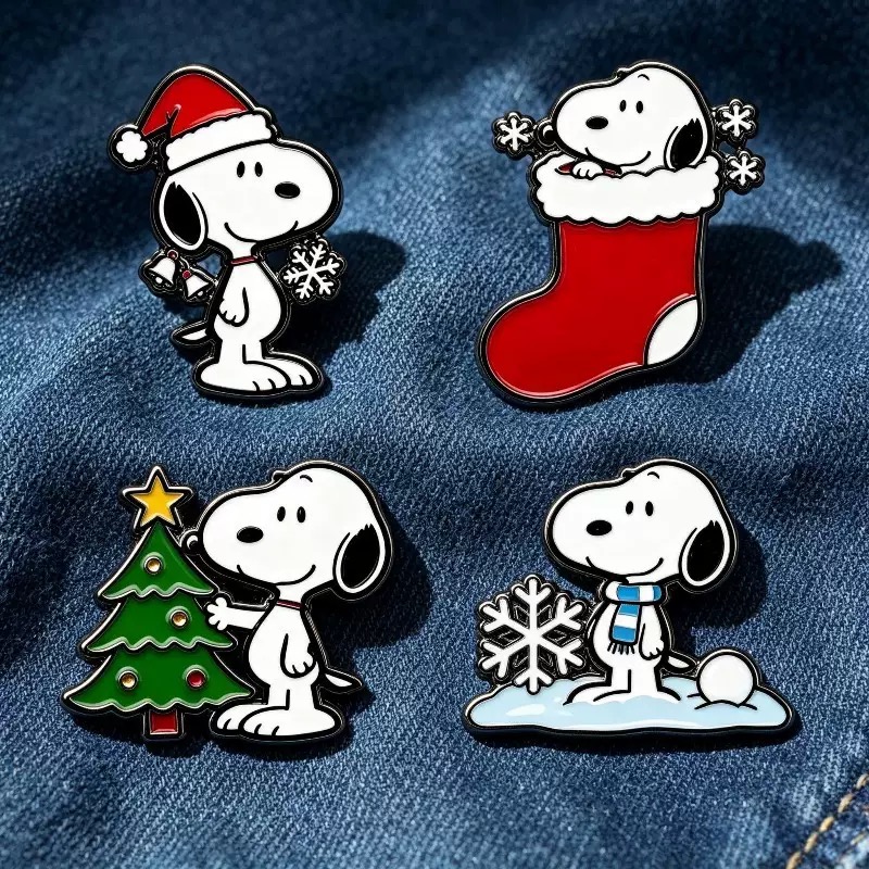 4個入り/6個入り/10個入りのかわいい犬のキャラクターのエ - Enamel Pin Set のレビューと価格