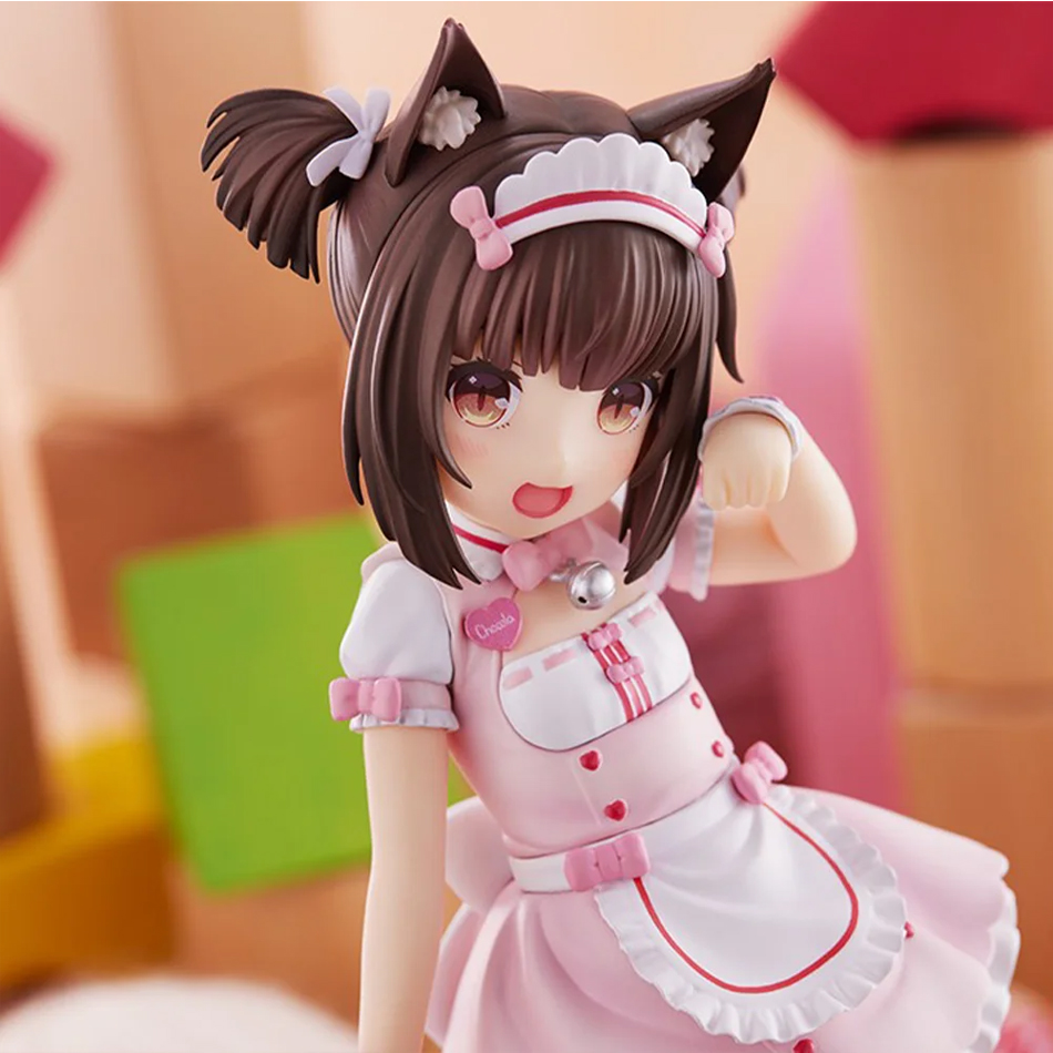 18 センチメートルアニメネコパラフィギュアチョコレートとバ - Good Smile Company Figma のレビューと価格