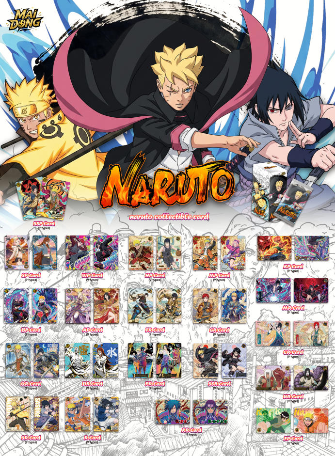 本物のナルトうずまきフルボックスマンガコレクタブルトレーディ - Anime Merchandise Box Set のレビューと価格
