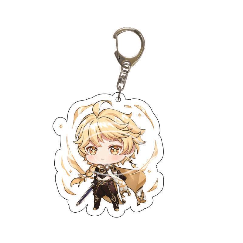 原神インパクトキーホルダープロジェクト キャラクター トラベ - Official Merchandise Anime のレビューと価格