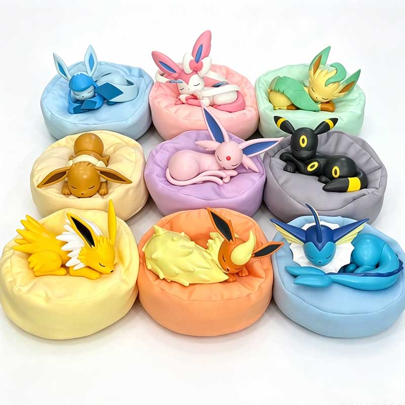 9 個アニメポケモンイーブイフィギュアブラインドボックスおも - Pokemon Anime Merchandise のレビューと価格