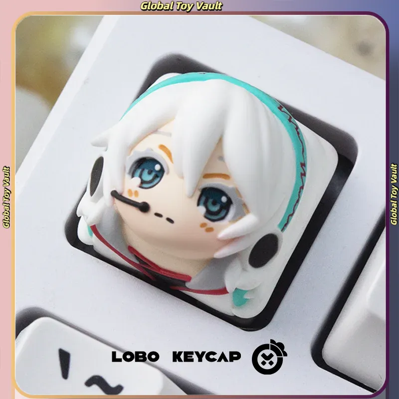レジン製のキーキャップ。アニメキャラクターの「Esc」キー用 - Keycap Artisan Anime のレビューと価格