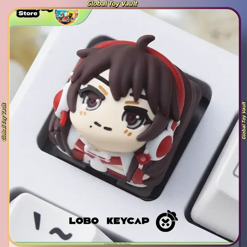 レジン製のキーキャップ。アニメキャラクターの「Esc」キー用 - Keycap Artisan Anime のレビューと価格