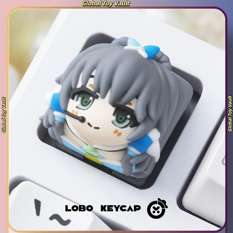 レジン製のキーキャップ。アニメキャラクターの「Esc」キー用 - Keycap Artisan Anime のレビューと価格