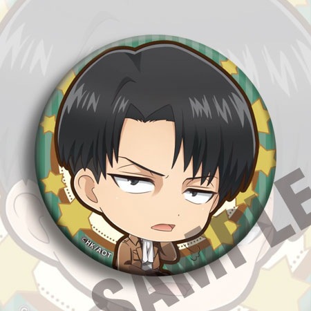 日本公式進撃の巨人アニメバッジ 58mm Cバージョン ミカ - Official Merchandise Anime のレビューと価格