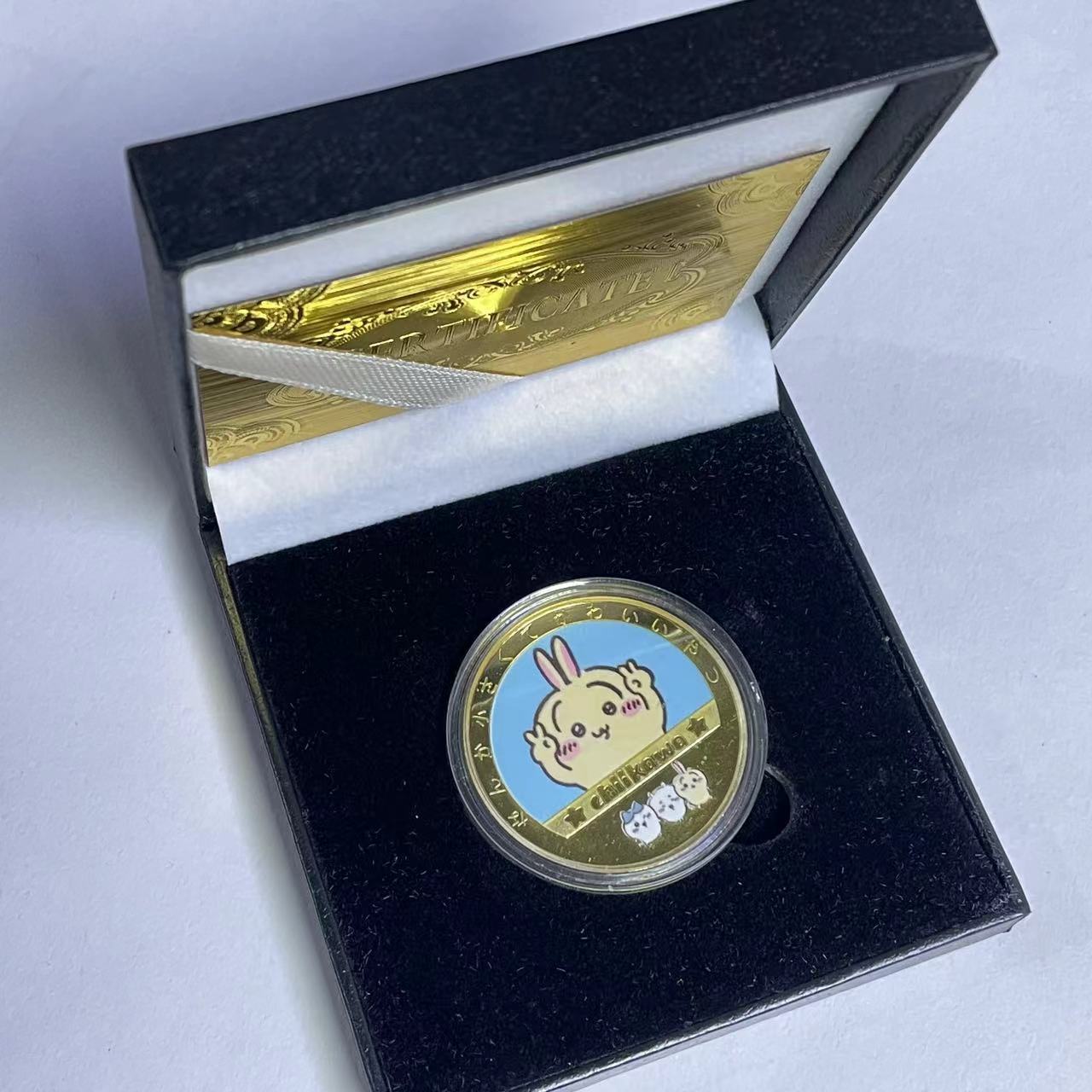 ちいかわ ハチワレウサギ記念コイン コレクターズグッズ クラ - Anime Merchandise Licensing のレビューと価格