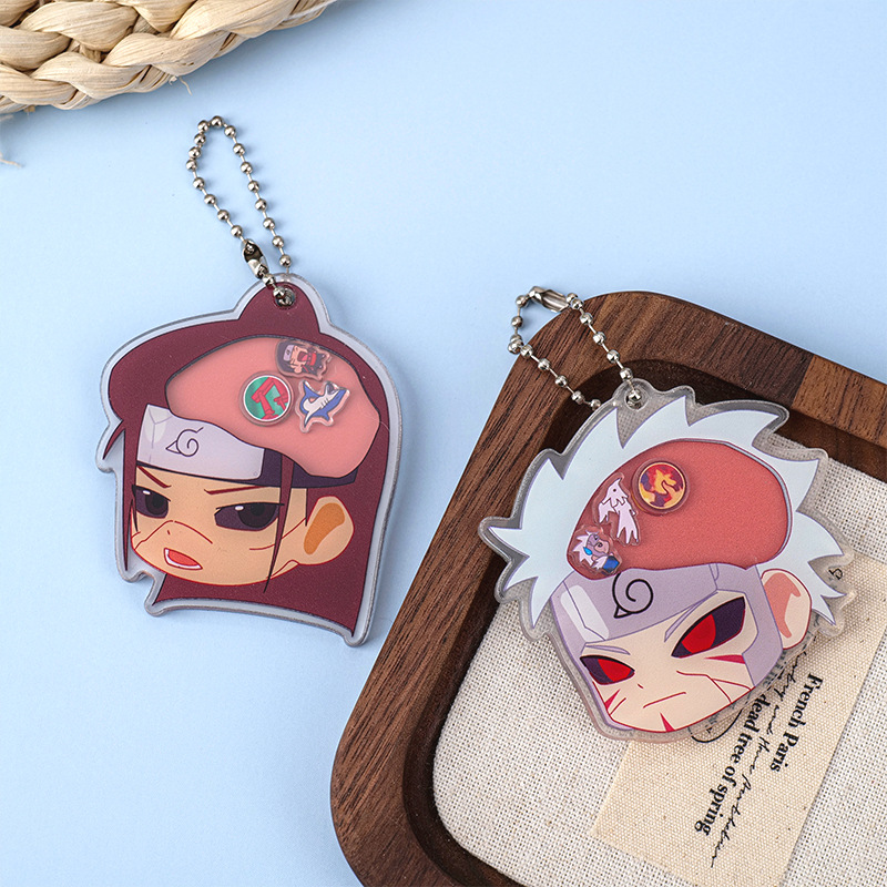 ナルトのアニメグッズ、アクリル製の揺れるキーホルダー。クリエ - Unique Anime Merchandise のレビューと価格
