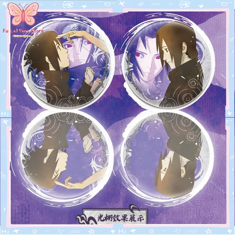 正規品 カヨウ ナルト バッジシリーズ サスケの絆 立ち札バ - Anime Merchandise Licensing のレビューと価格