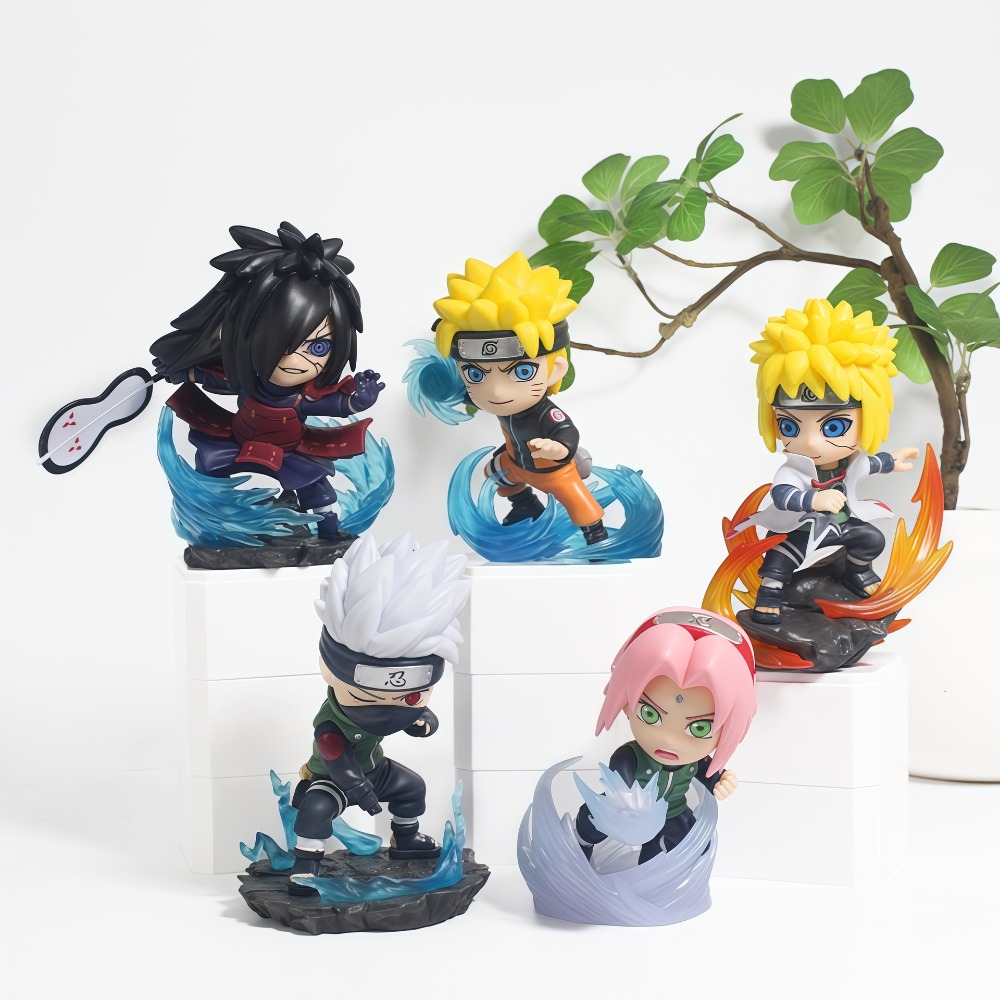 1-9種類のナルトQ版フィギュアブラインドボックス、流行のお - Anime Merchandise Box Set のレビューと価格