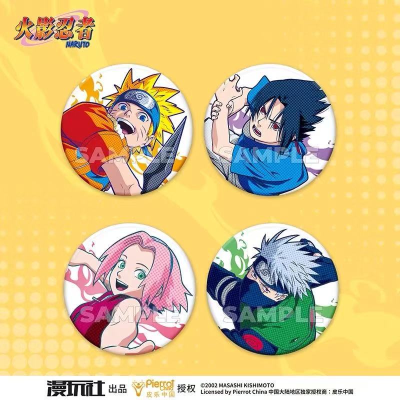 オリジナル ナルト スポットシリーズ ブリキバッジ ピン ブ - Anime Merchandise Box のレビューと価格