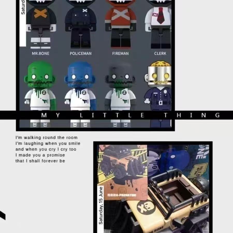 ミスター ボーン第二世代ミニブラインドボックス - かわいい - Unique Anime Merchandise のレビューと価格