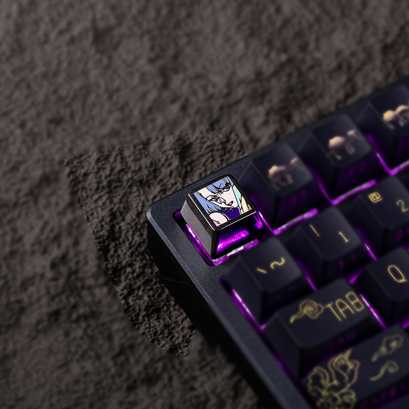 アニメキーキャップサイバーパンク 2077 テーマメカニカル - Keycap Artisan Anime のレビューと価格