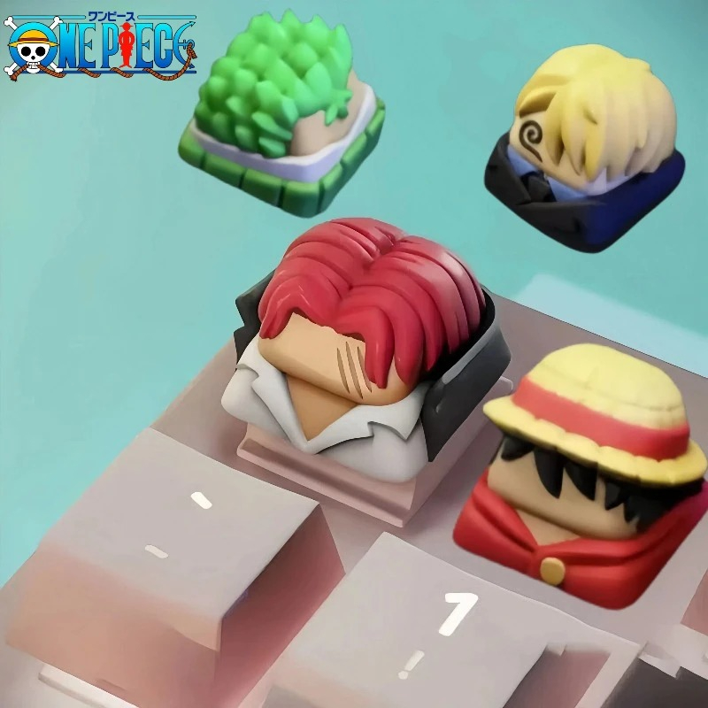 ワンピースアニメ周辺モンキー・D・ルフィ三次元漫画キャラクタ - Keycap Artisan Anime のレビューと価格