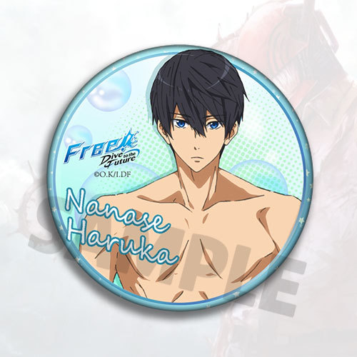 フリースイミングクラブ アニメバッジピンセット 水月渚、七瀬 - Official Merchandise Anime のレビューと価格