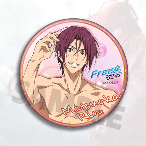 フリースイミングクラブ アニメバッジピンセット 水月渚、七瀬 - Official Merchandise Anime のレビューと価格