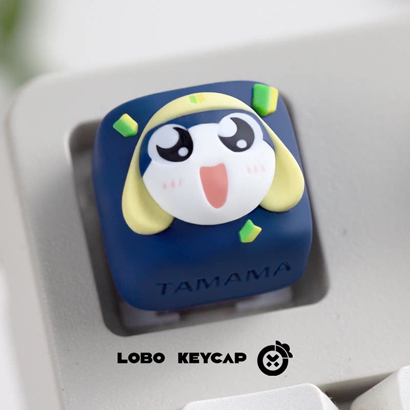 けろろテーマのアニメキーキャップメカニカルキーボード樹脂カス - Keycap Artisan Anime のレビューと価格