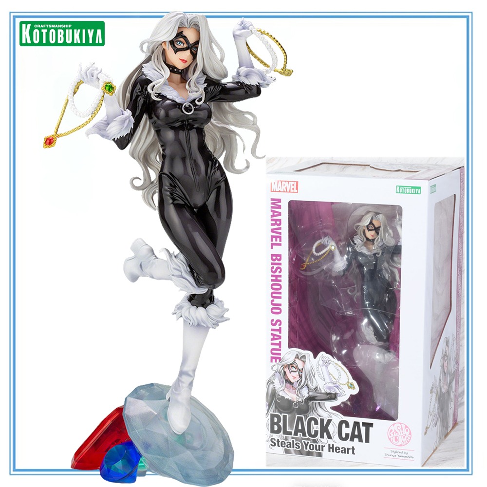 100% オリジナル在庫ありコトブキヤ美少女像黒猫があなたの - Kotobukiya Bishoujo のレビューと価格