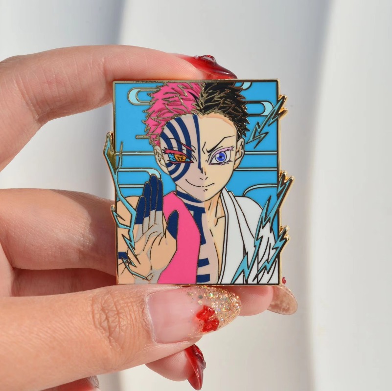 鬼滅の刃 阿空学園 エナメルピン メタルブローチ アニメ バ - Enamel Pin Set のレビューと価格