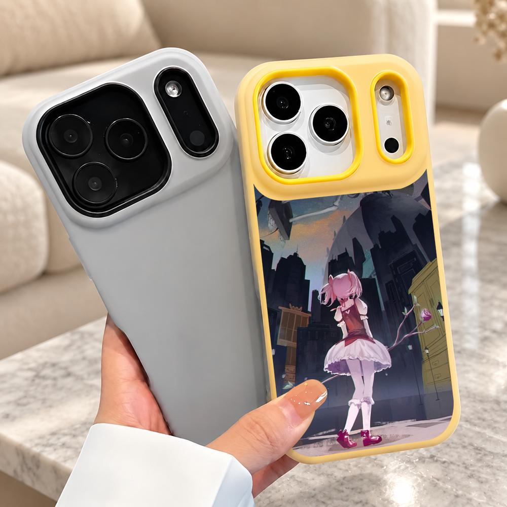 アニメ「魔法少女まどか☆マギカ」の可愛い女の子が描かれたiP - Phone Case Anime のレビューと価格