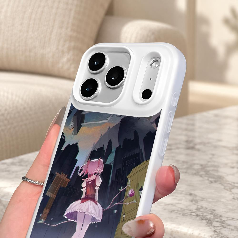 アニメ「魔法少女まどか☆マギカ」の可愛い女の子が描かれたiP - Phone Case Anime のレビューと価格