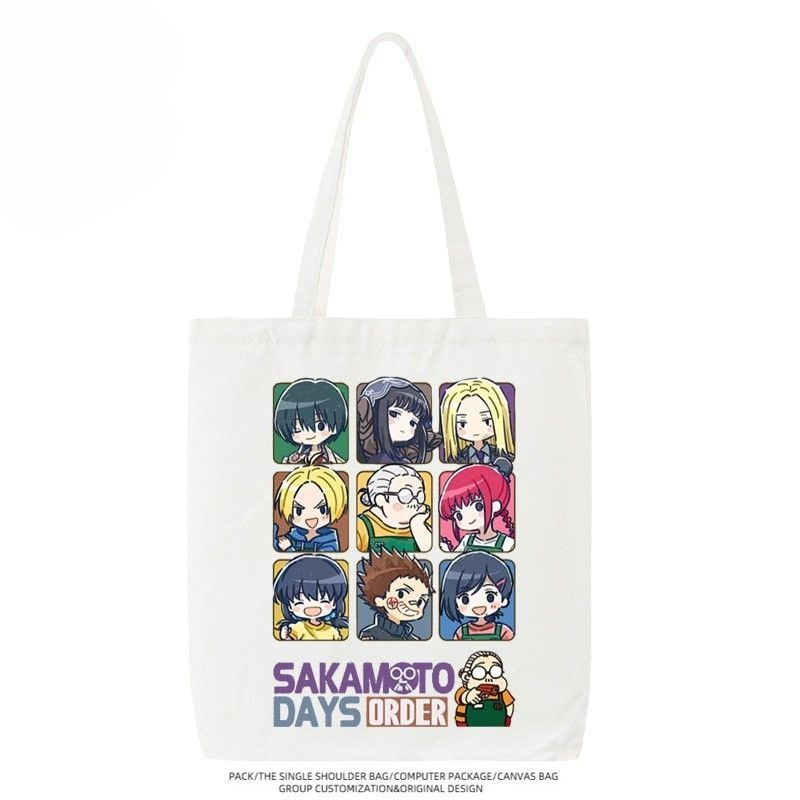 AKAMOTO DAYS アサクラシン 二次元キャンバスバッ - Anime Tote Bag のレビューと価格
