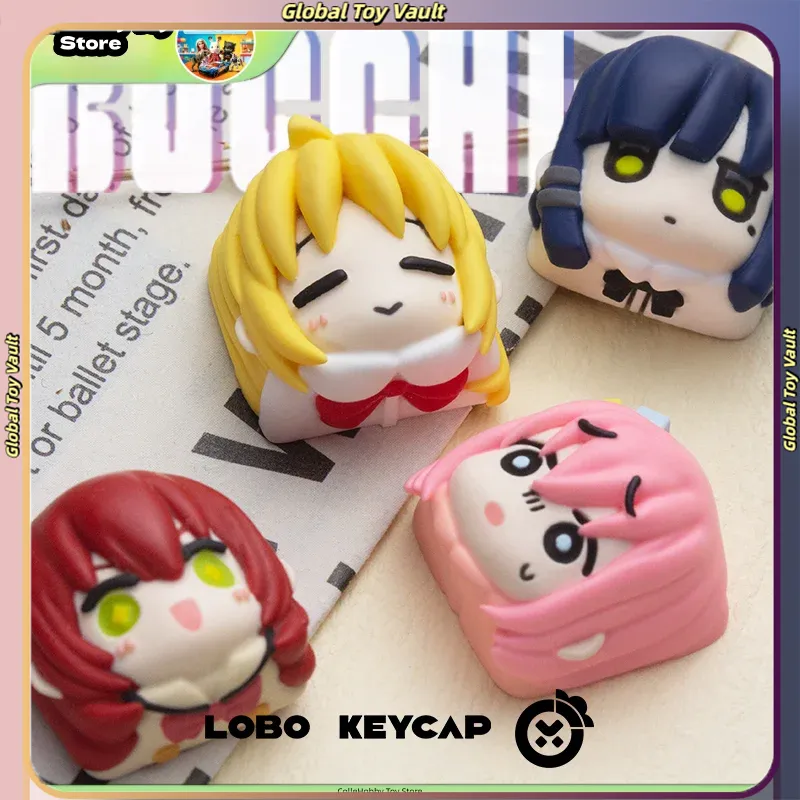 ロボ・アーティザン製キーキャップ。アニメ「ひとりの旅」の主人 - Keycap Artisan Anime のレビューと価格