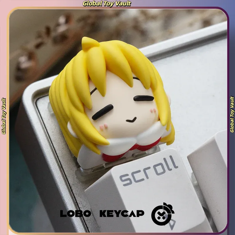 ロボ・アーティザン製キーキャップ。アニメ「ひとりの旅」の主人 - Keycap Artisan Anime のレビューと価格